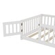 preview thumbnail 36 of 159, Wood Floor Bed with Safety Guardrails and Door