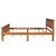 preview thumbnail 32 of 60, Harper & Bright Designs Wood Twin Sleigh Bed with Headboard and Footboard