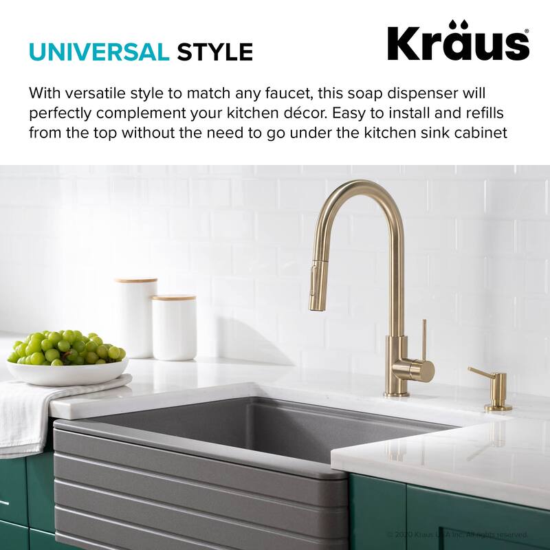 Kraus Kitchen Soap and Lotion Dispenser