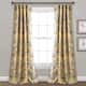 The Gray Barn Dogwood Floral Curtain Panel Pair - 84 Inches - Yellow