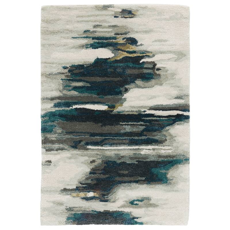 Ryenn Handmade Abstract Area Rug