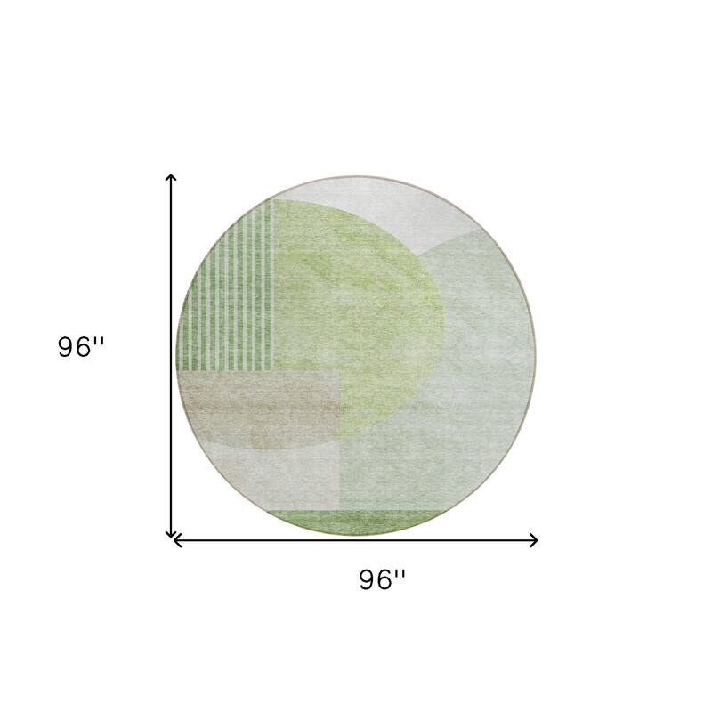 HomeRoots Geometric Transitional Rectangle Outdoor Rug