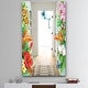 preview thumbnail 3 of 5, Designart 'Tropical Mood Bright 13' Printed Traditional Tropical Floral Art Mirror
