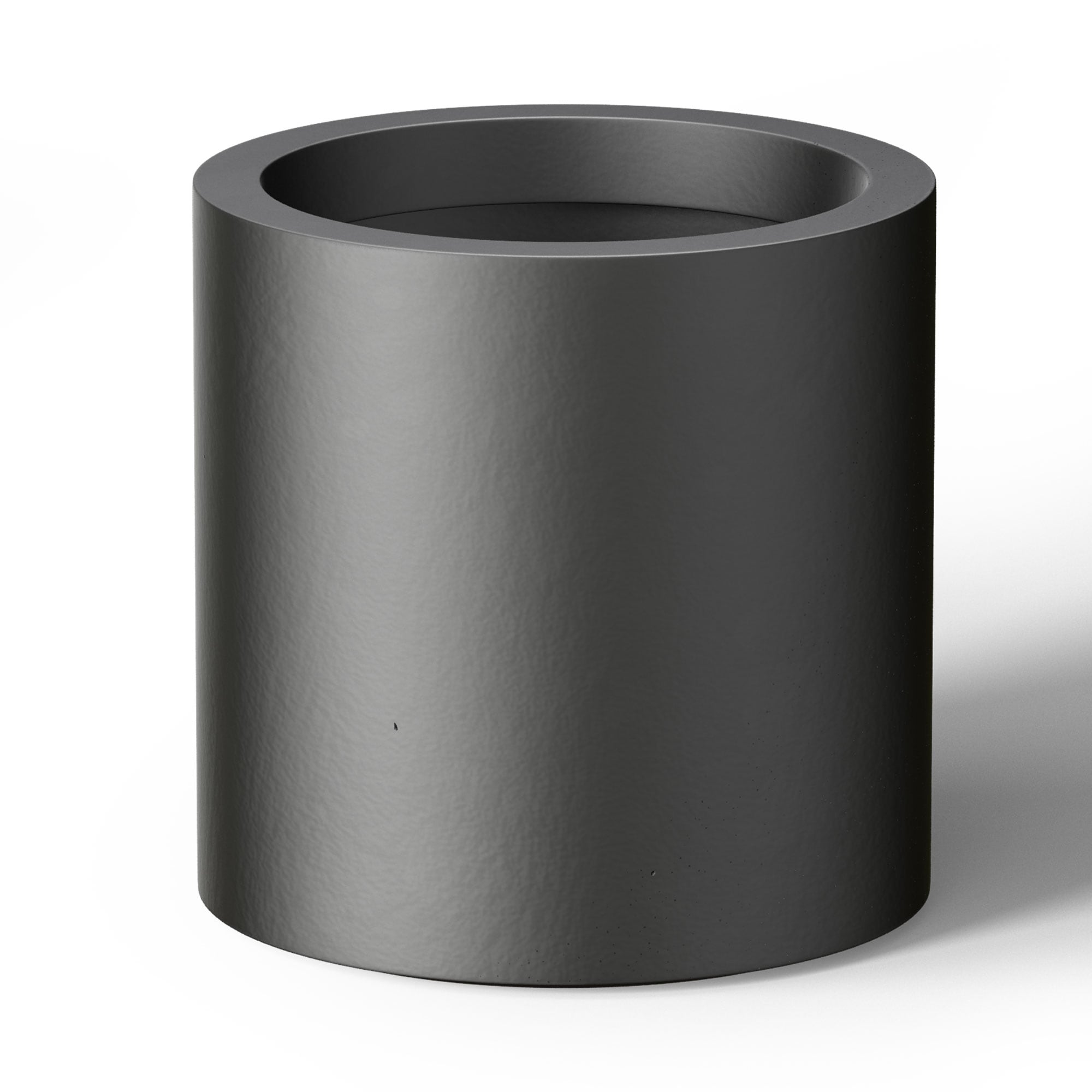 Tall Concrete Round Plant Pots / Large Indoor and Outdoor flower Planters