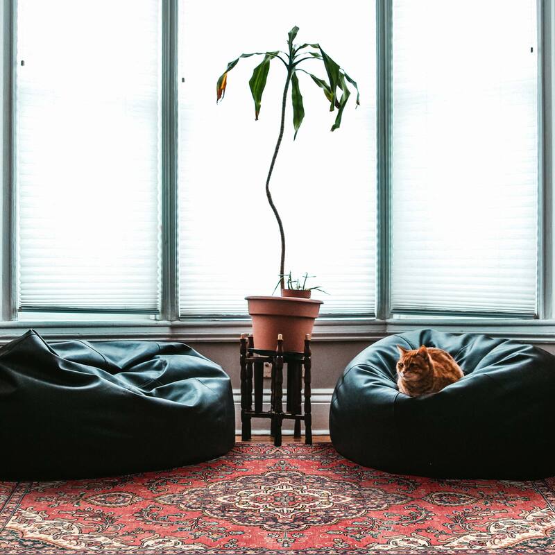 ECARPETGALLERY Hand-knotted Antalya Vintage Red Wool Rug - 6'4 x 8'11