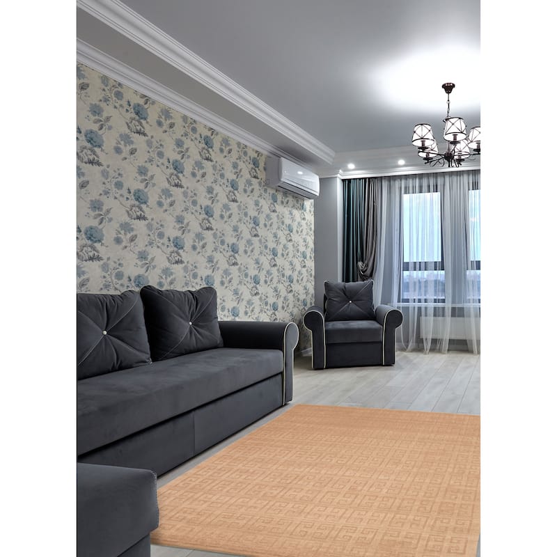 Kashkuli Gabbeh Tan Rug 8'0" x 11'0" - 8'0 x 11'0