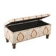 preview thumbnail 14 of 48, Copper Grove Muscari Upholstered Storage Bench with Nailhead Trim
