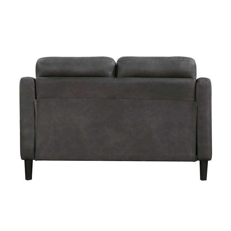 Reagan Polished Microfiber 3-Piece Living Room Sofa Set