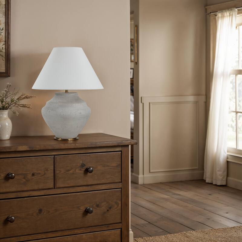 Renwil Iulia 22.75" Height Table Lamps, Antique Beige