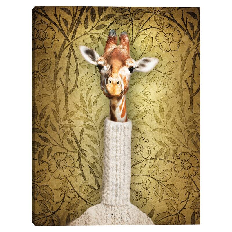Turtleneck Canvas Art Print