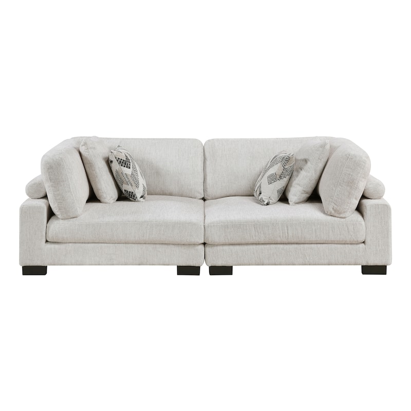 Abbeville Microfiber Living Room Loveseat