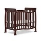 preview thumbnail 1 of 5, Dream On Me Violet 4-In-1 Convertible Mini Crib Espresso