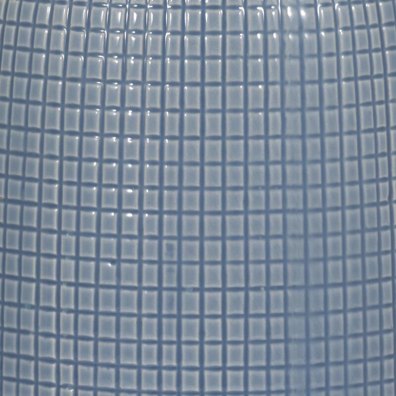 Sagebrook Home Textured Modern 19"H Ceramic Cylinder Mesh Table Lamp, Set Of 2 - 11" x 11" x 19"
