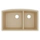preview thumbnail 26 of 76, Karran Undermount Quartz Double Bowl Kitchen Sink