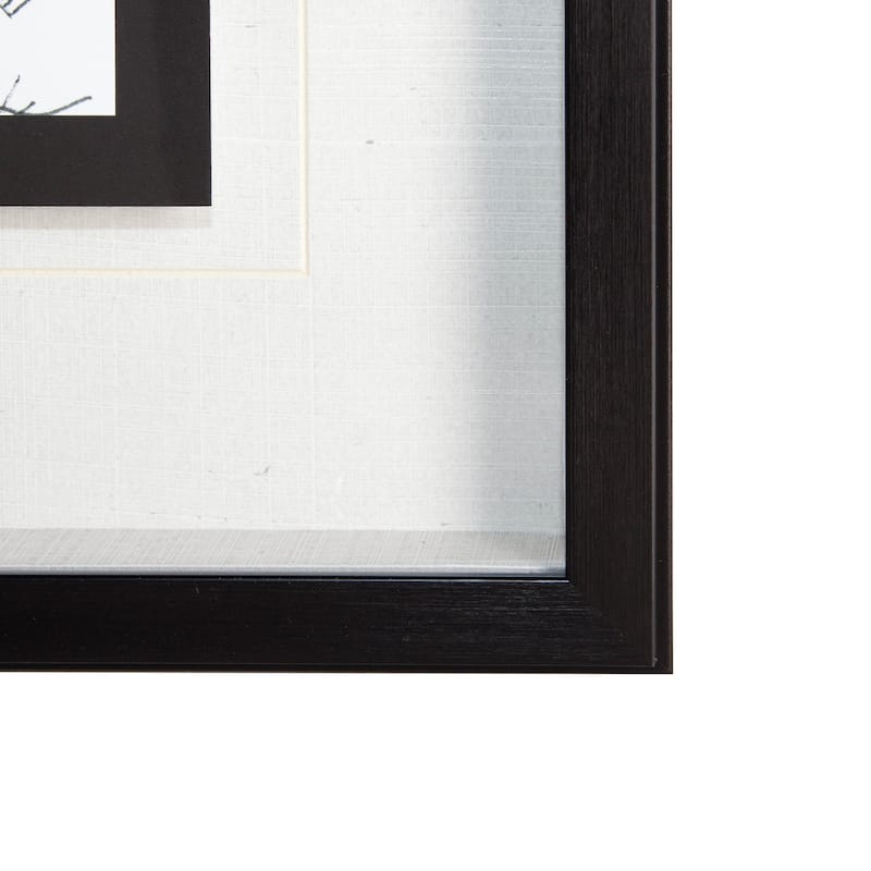 B&W City Scene IX Framed Art Print