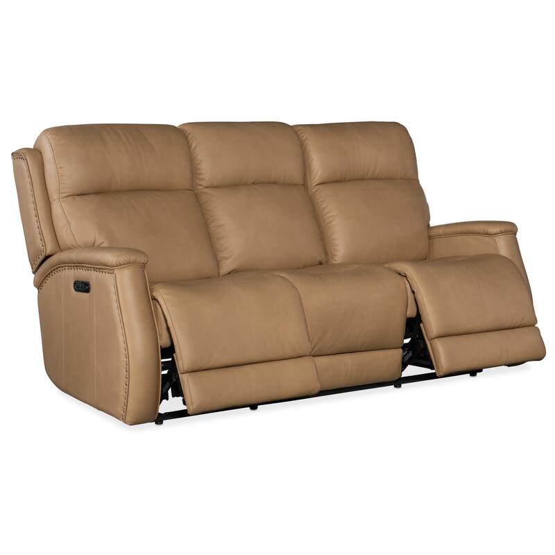 Hooker Furniture SS703-RHEA-POWER-SOFA Rhea 78" Wide Leather Power