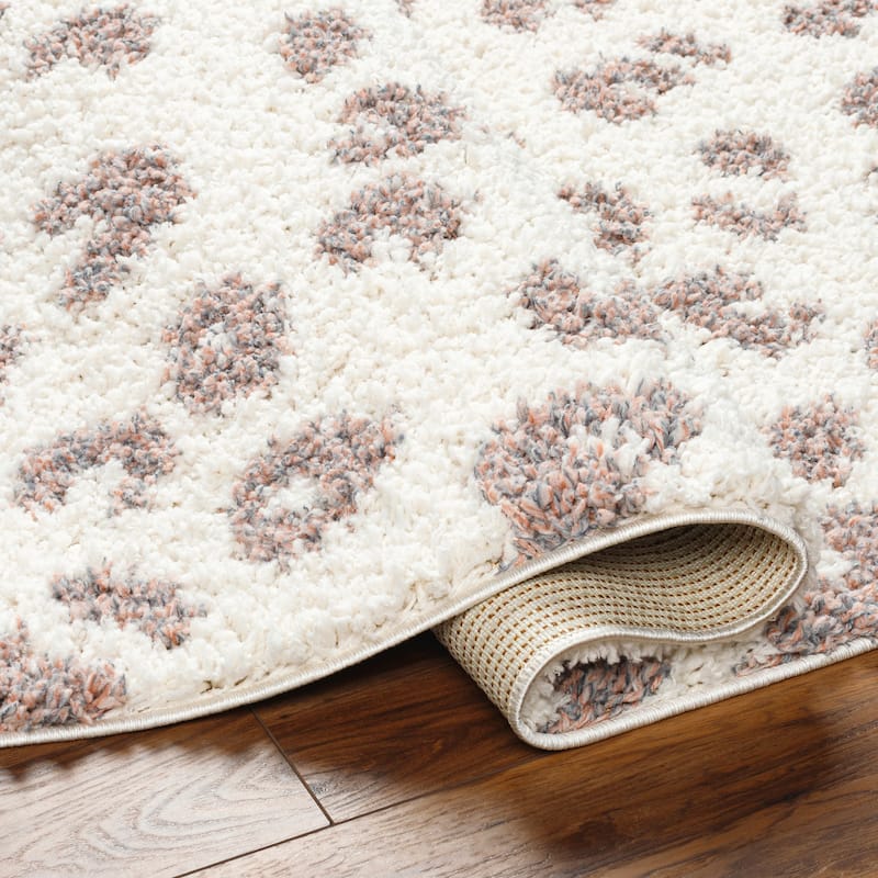Livabliss Birmingham Animal Print Plush Area Rug