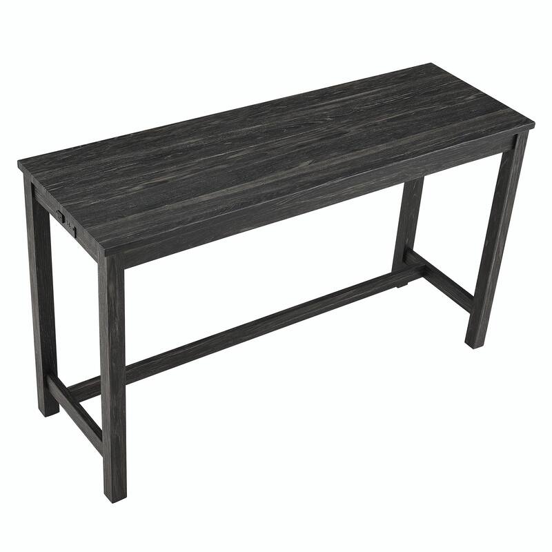 4-Piece Bar Table and Chairs Set, Dining Table Set