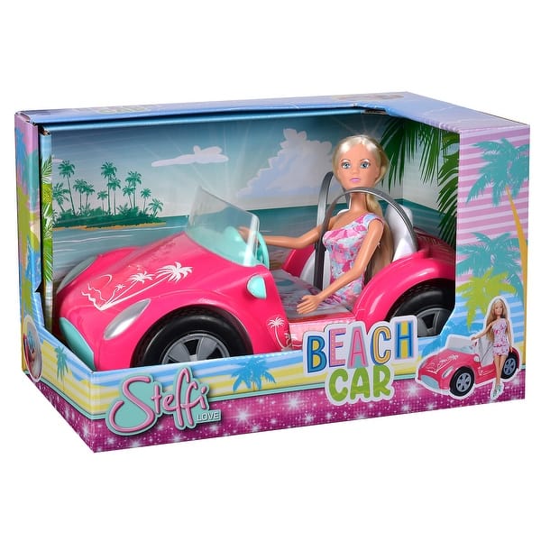 slide 2 of 5, Simba Toys - Steffi Love Beach Car and Doll