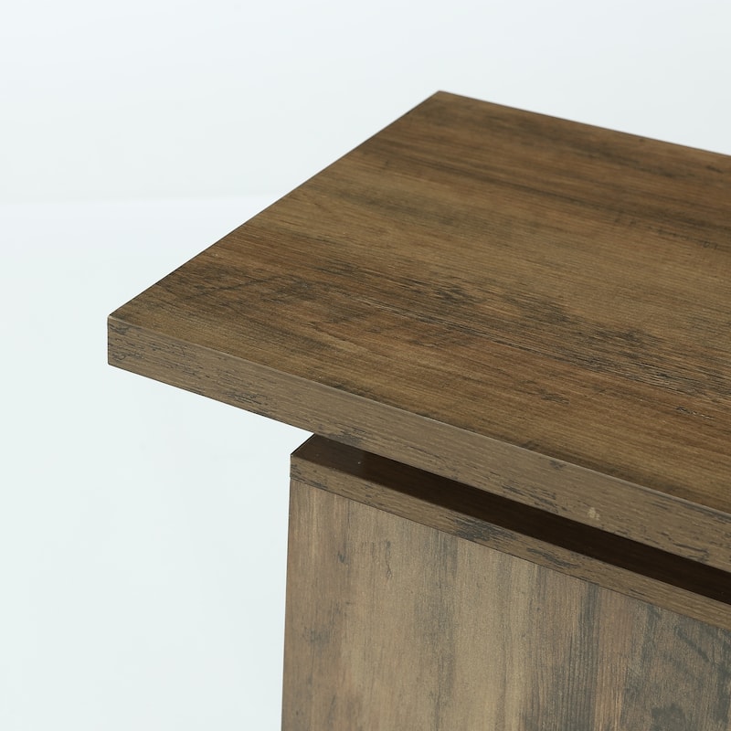 63" Rustic TV Stand for 55-75 Inch TVs