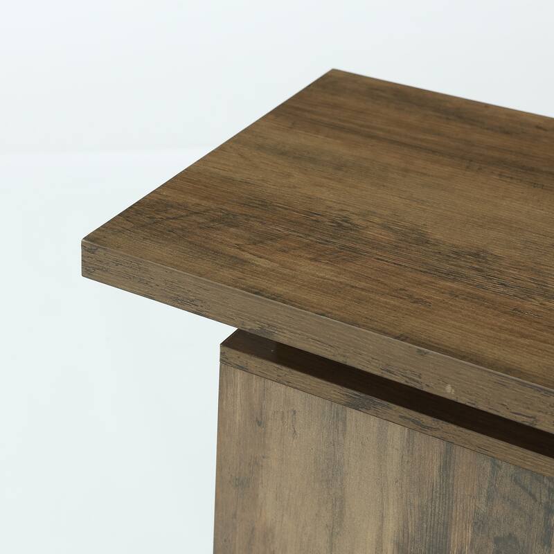 63" TV Stand for 55/60/65/75-Inch TVs Rustic Extra Long Media TV Console