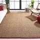 preview thumbnail 3 of 209, SAFAVIEH Natural Fiber Marina Basketweave Seagrass Rug