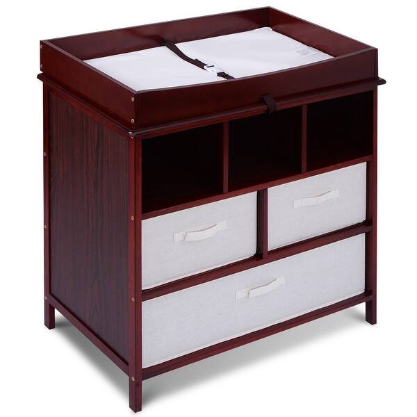 Shop Costway Infant Baby Diaper Station Nursery Furniture Changing