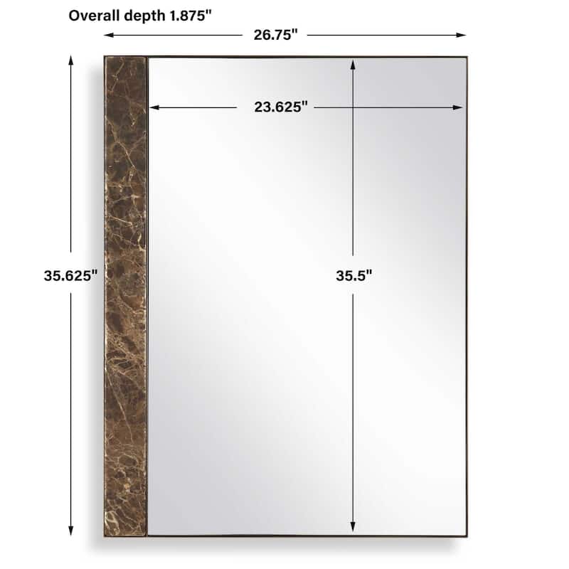Uttermost Hanover Marble Mirror