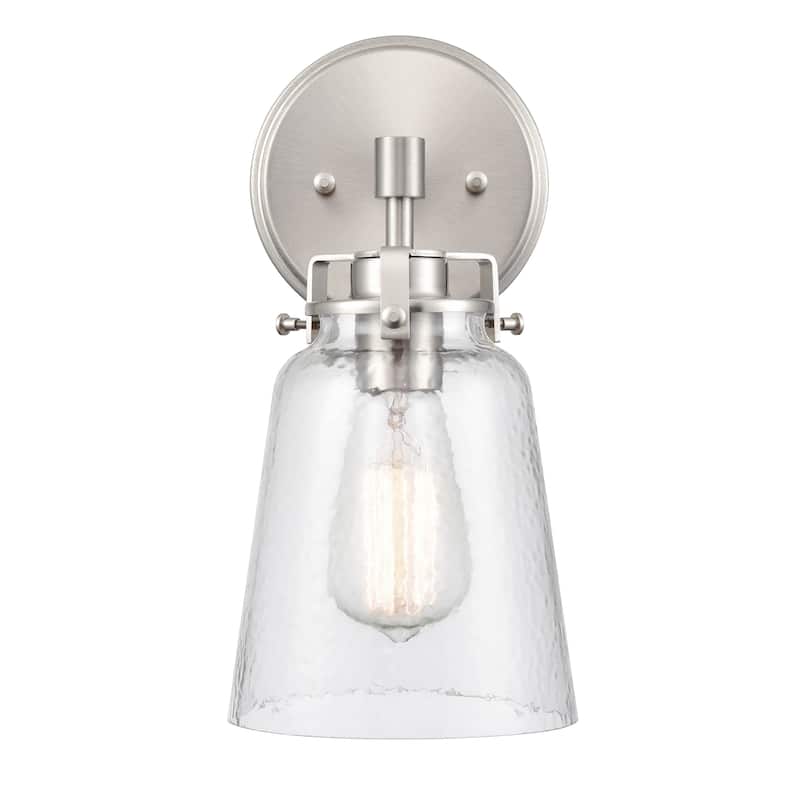 Millennium Lighting Amberose 1 Light Wall Sconce - Brushed Nickel