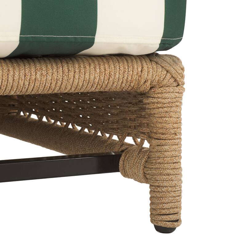 SAFAVIEH Outdoor Living Callan Lounger - 75"W x 26"D x 13"H