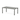 POLYWOOD Parsons 38" X 72" Dining Table