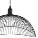 preview thumbnail 9 of 11, Sylvia River of Goods Metal Woven Curved Shade Double Hanging Pendant Light - 19.75" x 18.75" x 13.25/61.25"
