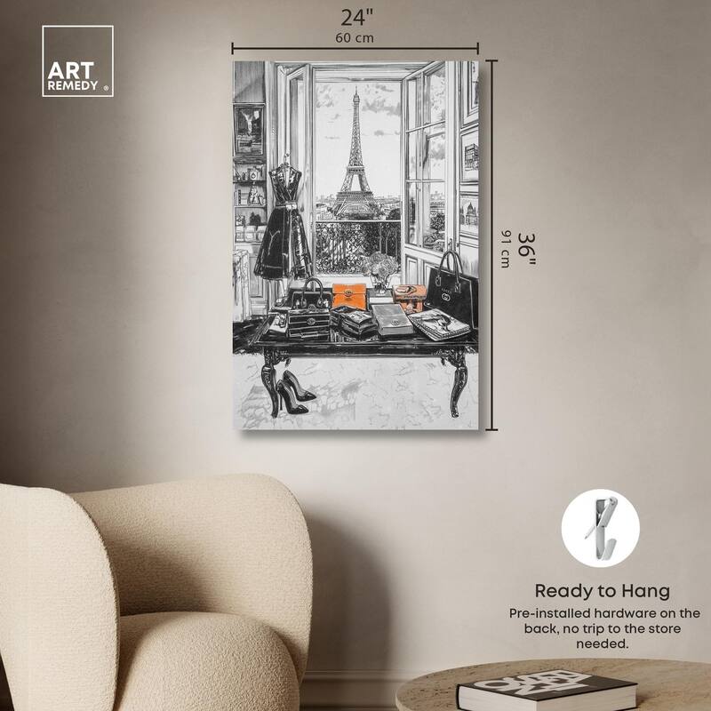 Her Favorite Room Canvas by Art Remedy, Gallery Wrapped