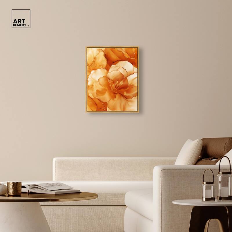 Sunlit Bloom I Canvas by Art Remedy