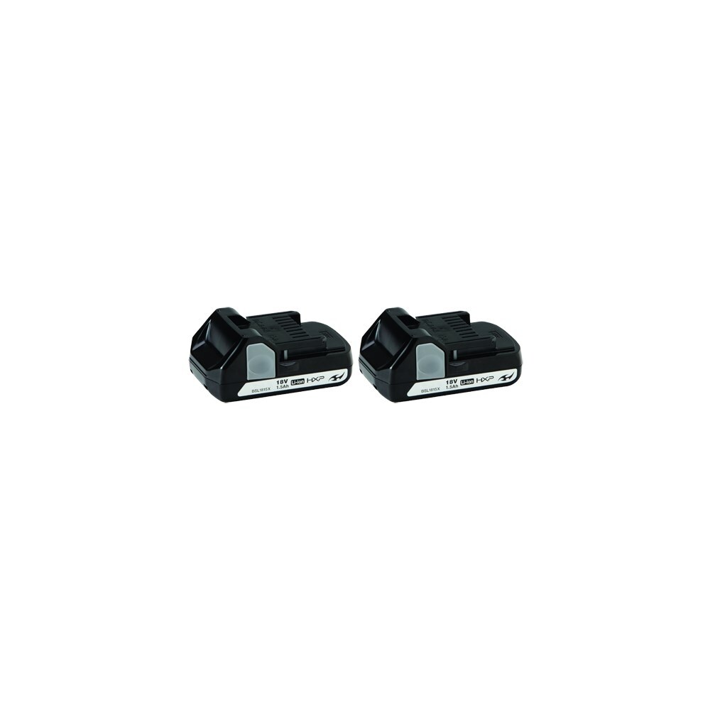 Shop 2x Replacement For Hitachi Bsl1815x 18v 1500ah Li Ion Battery Bsl1830c 330139 Black Overstock 20664544