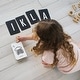 preview thumbnail 6 of 4, Wee Gallery Animal Alphabet Cards - Black - N/A