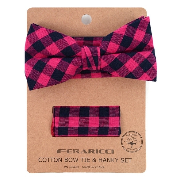 New Men/'s Pre-tied Bow Tie /& Pocket Square Hankie set zebra tan black formal