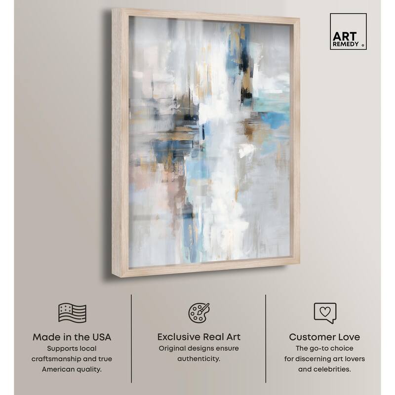 Ocean Spray I Shadowbox by Art Remedy