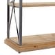 preview thumbnail 55 of 74, Brown Wood 3 Shelves Shelving Unit - 48 x 17 x 34
