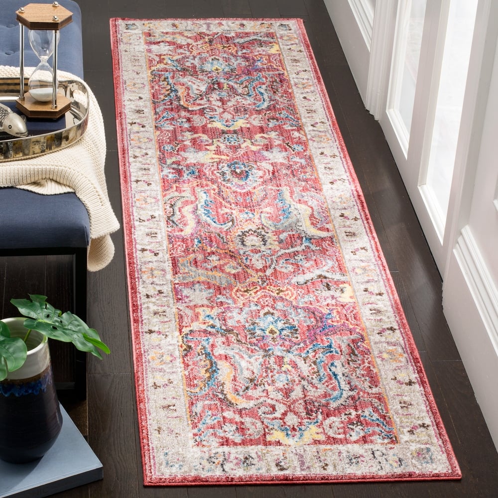 SAFAVIEH Bristol Nisrin Vintage Boho Oriental Polyester Rug