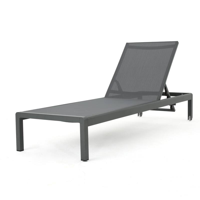 Cape Coral Kd Chaise Lounge Gry(Mp2)( Set Of 2 )