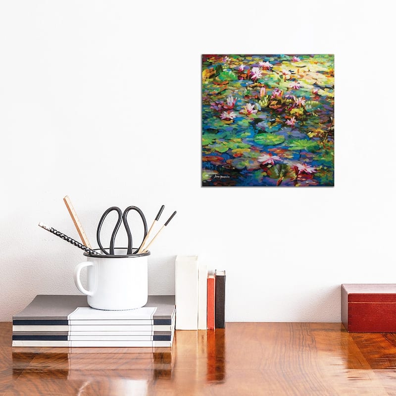 iCanvas "Peace Within You" by Leon Devenice Canvas Print - 12x12x0.75