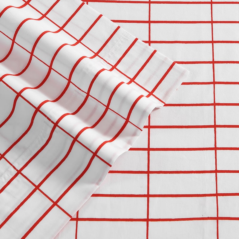 Marimekko Printed Cotton Percale Sheet and Pillowcase Sets