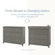 preview thumbnail 12 of 18, Child Craft Atwood 3-Drawer Dresser