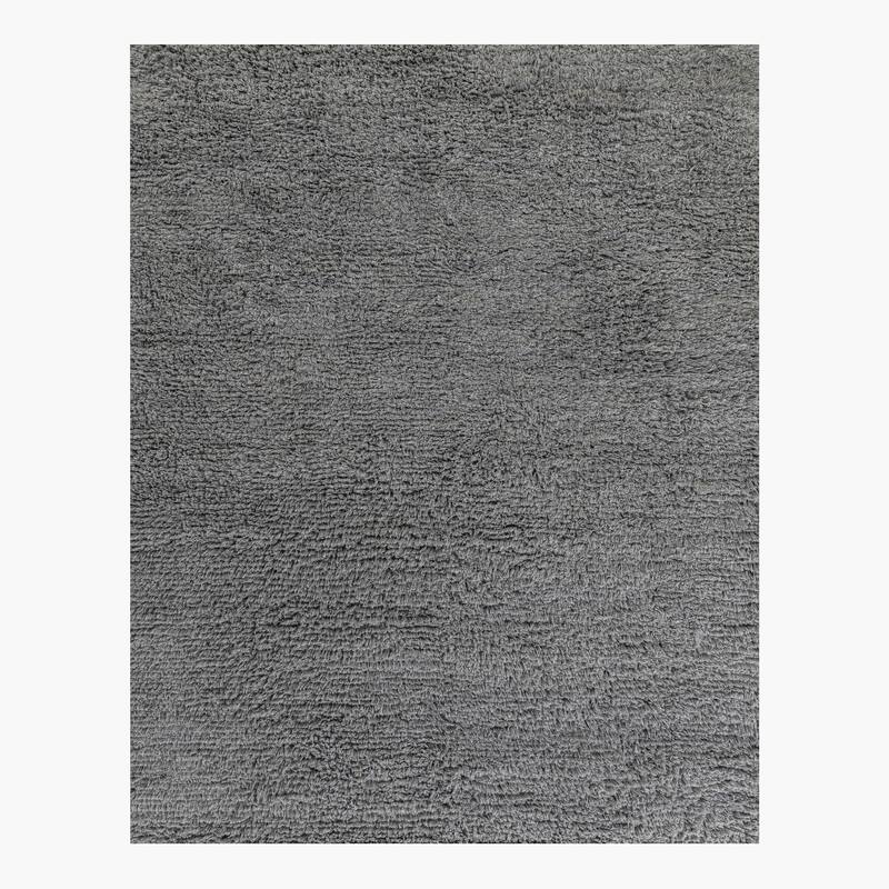 Ben Soleimani Performance Shag Handwoven Ultrifine Spun PET Rug - 6' x 9' - Heather