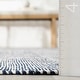 preview thumbnail 9 of 16, Home Conservatory Squares Handwoven Indoor/Outdoor Area Rug
