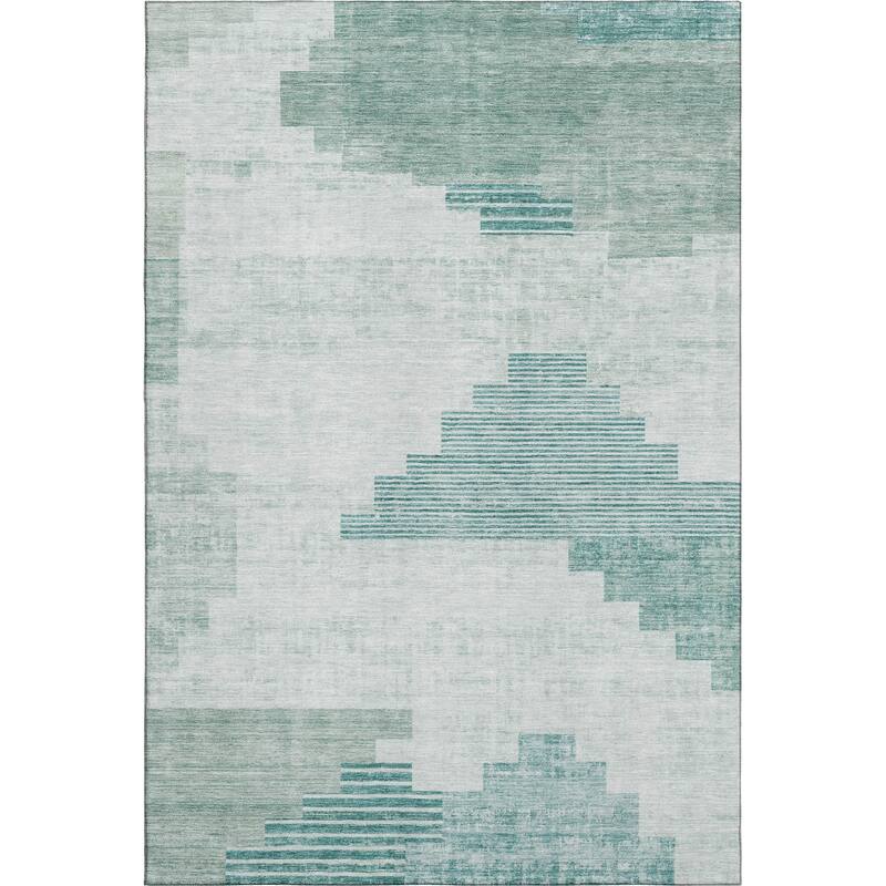 Premium Washable Super Soft Geo Global Mayfield Rug