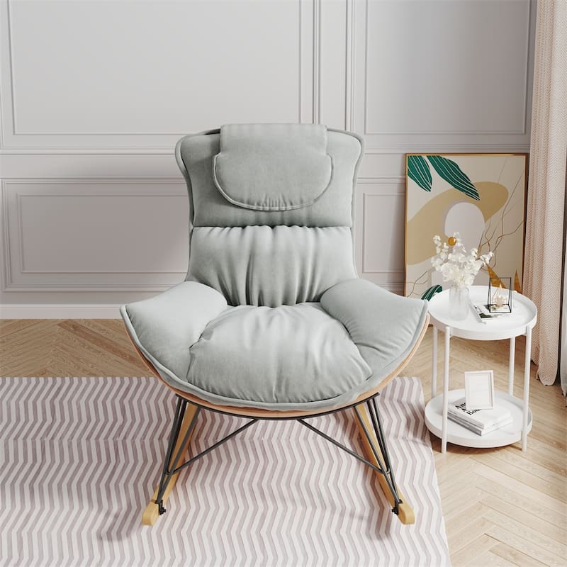 Leisure Sofa Single Rocking Chair,Balcony Leisure Area Single Chair