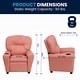 preview thumbnail 179 of 191, Contemporary Kids Recliner with Cup Holder