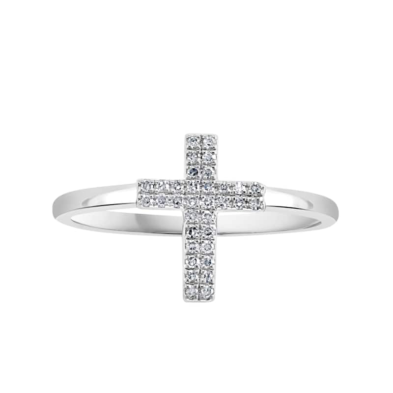 EFFY 925 Sterling Silver Cross Ring